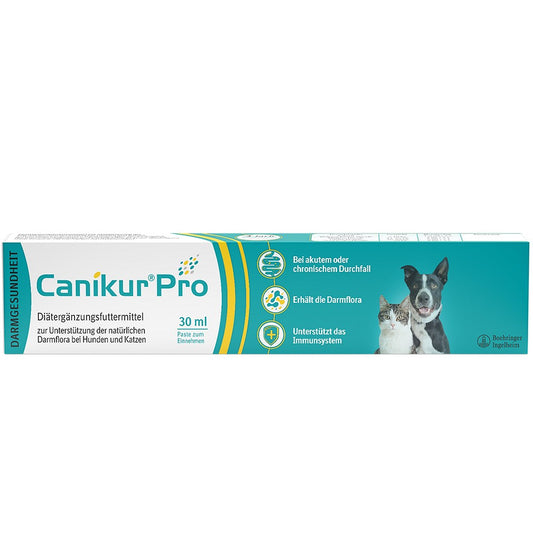Canikur®Pro 30 ml– zur Unterstützung der natürlichen Darmflora – Diät-Ergänzungsfuttermittel für Hunde und Katzen